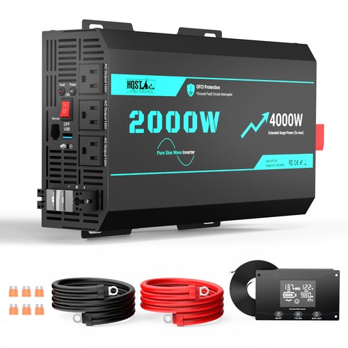 Hqst 2000w 12v pure - pure, wave