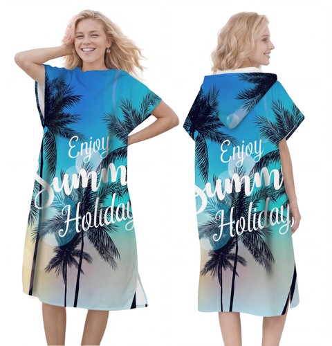 Poncho surf asciugatura - ad,