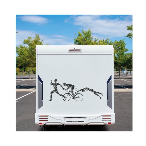 Adesivo triathlon camper - , varie
