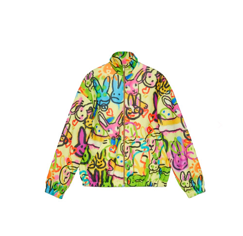 Giacca gucci bunny stampa - gucci,