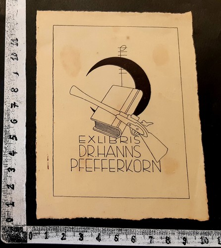 Wunderkammer exlibris 620 - wunderkammer, "