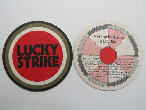 Dutch beer coaster - ~, lucky