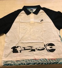 Andre Agassi Nike Challenge Court - Shirt Polo Tennis Vintage anni 90 Taglia L