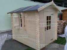 CASETTE IN DI LEGNO+PAVIMENTO 230x330-200X300 2x3  PARETI 28 mm CASETTA CASINA