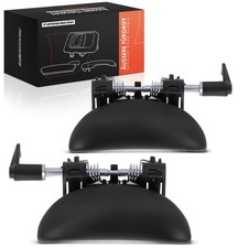 2x Maniglia Della Portiera Esterna Posteriore L+R Texturiert per Peugeot 206 Cc