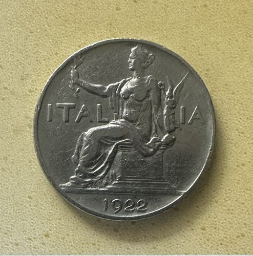 Italy 1922 lire km62 - ,