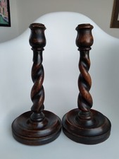 Coppia di portacandele vintage