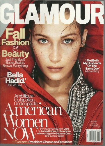 Glamour september 2016 bella - glamour,