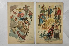 PIG MAIALE-LOTTO 2 CARTOLINE-C61-173