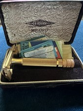 Set rasoio gillette milord - gillette, oro