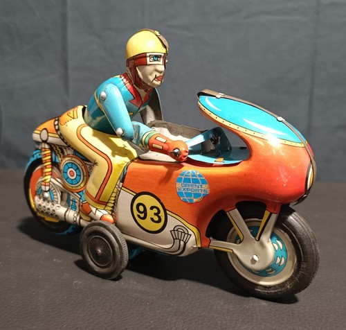 Giocattolo latta vintage moto - giocattolo,