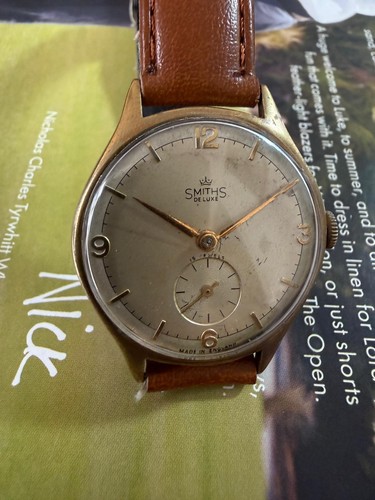 Orologio uomo smiths deluxe - uomo,