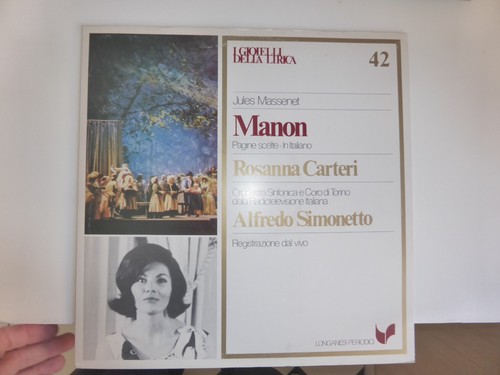 Jules massenet manon - lp,