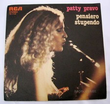 PATTY PRAVO - pensiero stupendo / bello - 45 giri 7" - ottimo
