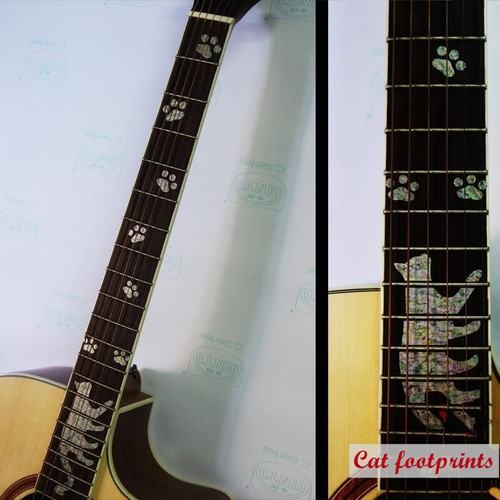 Adesivi inlay per chitarra - adesivi, e