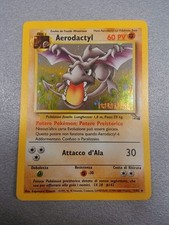 AERODACTYL #1 FOIL HOLO PRERELEASE ITA - POKEMON FOSSIL NM