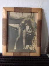 Vecchia foto donna in topless marcata Rivola Faenza