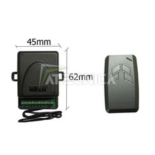 Ricevitore radio InDeM 2CH ricevente con telecomando per automazione universale