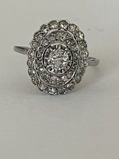 6531- Anello Antico Oro Grigio