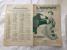 SPARTITO MUSICALE IL PIANOFORTE LA MOROCHA TANGO CRIOLLO E.SABORITO.