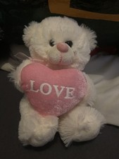 peluche orsacchiotto bianco e