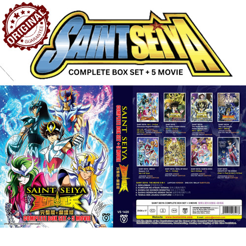 Anime dvd saint seiya complete - saint,