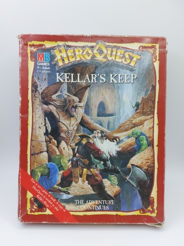 Hero quest kellar - box, e