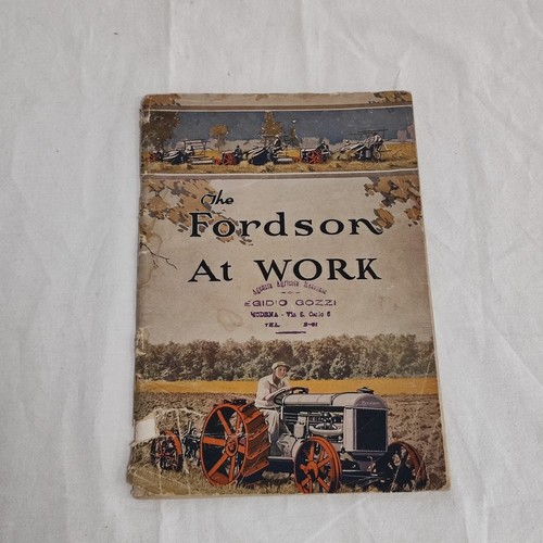 The fordson work - fordson, libretto