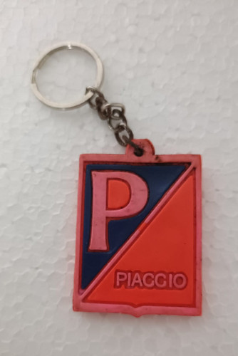 Portachiavi piaggio gomma - piaggio, in