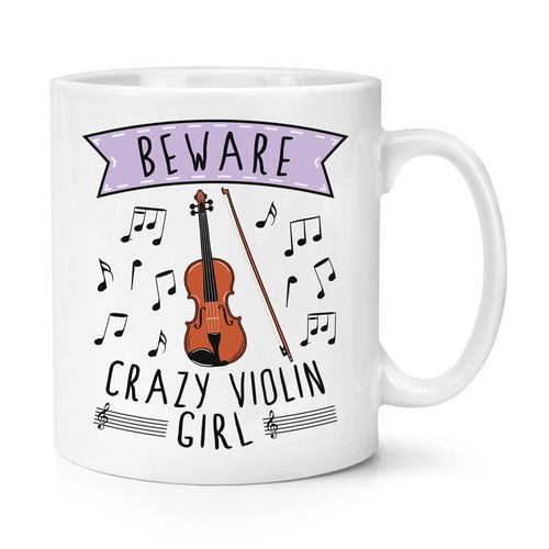 Beware pazzo violino bambina - pazzo,