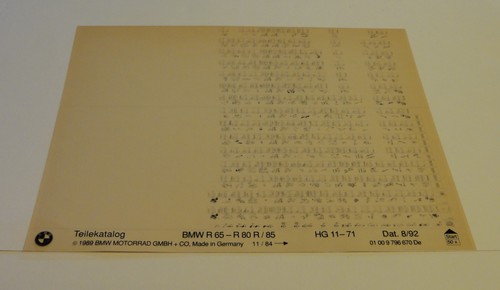 Microfiche catalogo ricambi - microfiche,
