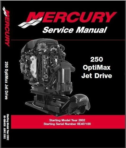 Mercury 250 optimax - jet, drive