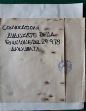 FRONTE DELLA GIOVENTU' ROMA ARDEATINO CONVOCAZIONI AVANZATE RIUNIONE ANNULLATA