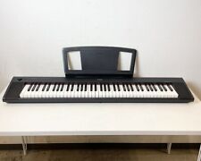 Yamaha Piaggero Np-31 Tastiera pianoforte elettronica 76 tasti nera
