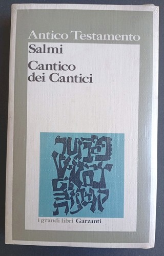 Salmi cantico dei cantici - dei,