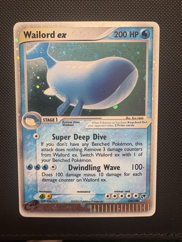 Pokémon tcg wailord - tcg, ex
