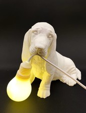 Basset Hound Dog Lamp USB