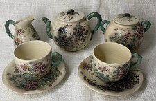 Antico set da tè in ceramica