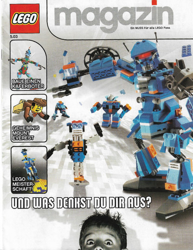 Lego rivista maggio 2003