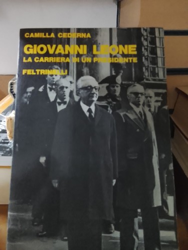 Giovanni leone carriera di - leone,