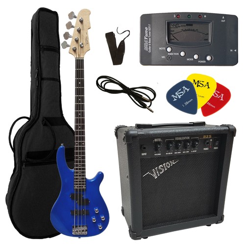 Basso elettrico jb8 blu - basso,