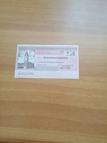 Banca popolare bergamo - bergamo, 250