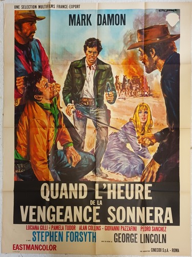 Locandina cinema film western - film,
