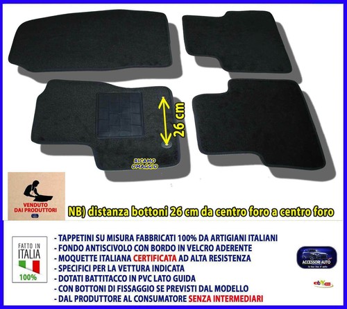 Tappetini moquette auto per - tappetini,