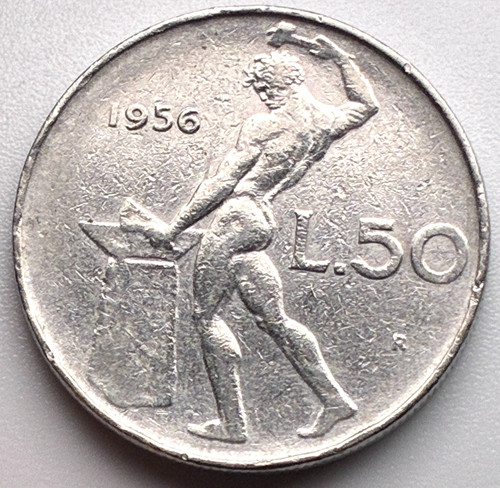 Italy lire 1956 - italy,