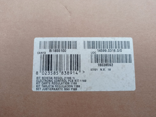 Scheda elettronica regolazione