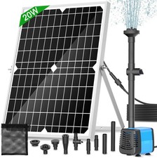 Pompa solare per - laghetto, 20w