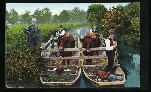 Cartolina immagini spreewald - cartolina,
