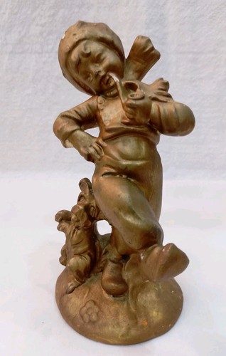 Antica statuetta gesso anni - antica,