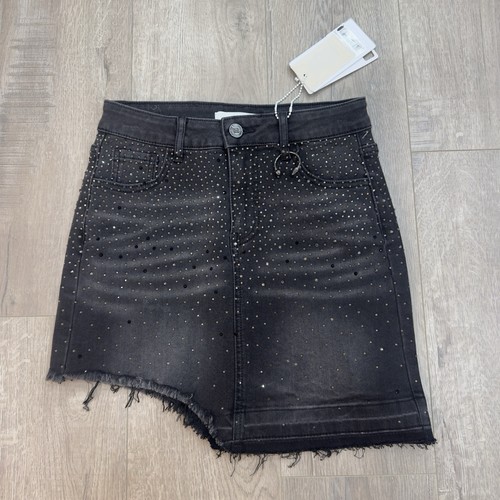 Gonna jeans asimmetrica